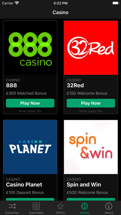 Betting.Bet Screenshot