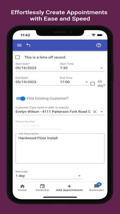 Contractor Pro App Screenshot