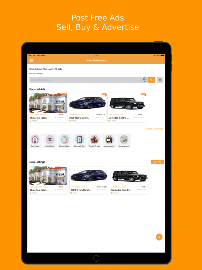 Abuja Classified Marketplace