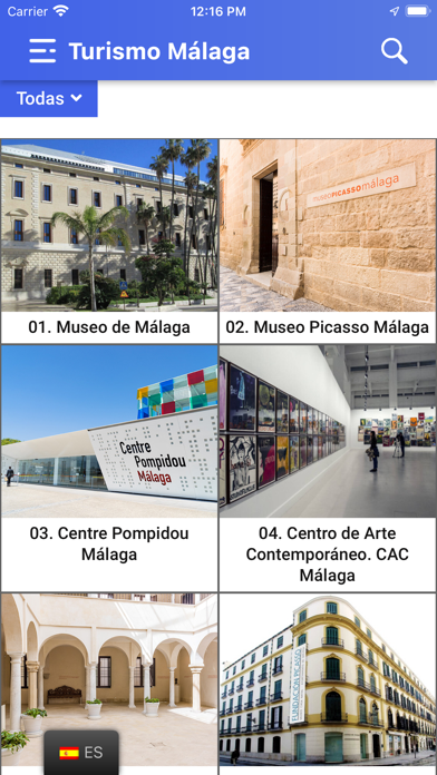 Beacons Málaga Tourism Screenshot