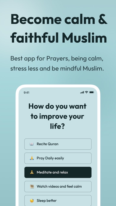 NŪR: Quran, Muslim Meditation Screenshot