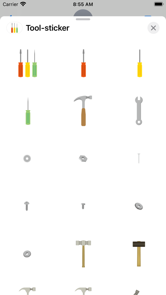 Tool sticker - 3.0 - (iOS)