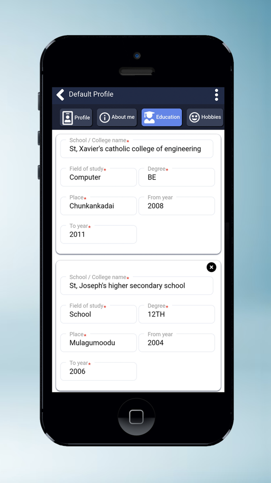 #8. Resume maker - resume tool (iOS) 由: Merbin Joe