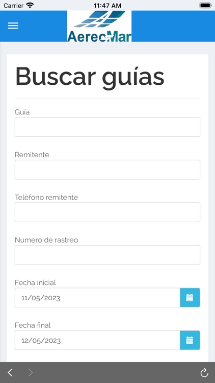 AereoMar: App de Casilleros screenshot-5