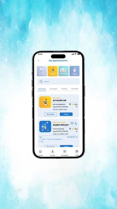 iHealthCure Lab Screenshot