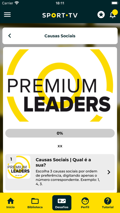 Premium Leaders SportTV Screenshot
