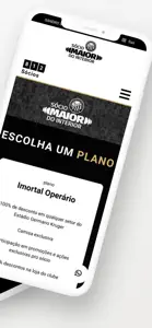 Sócio Torcedor Operário screenshot #2 for iPhone