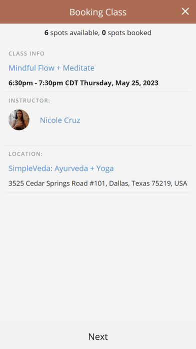 SimpleVeda: Ayurveda + Yoga Screenshot
