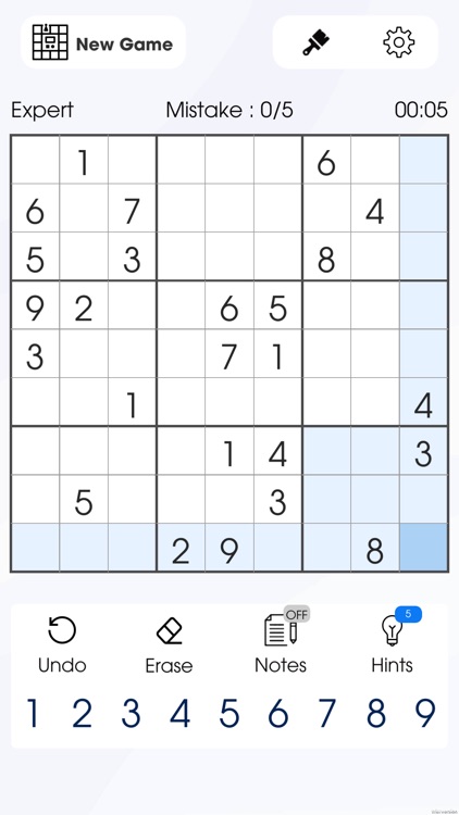 Sudoku : Number Games