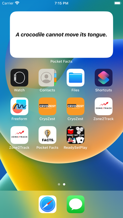 Pocket Factz Screenshot