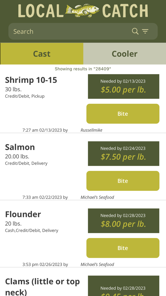 Local Catch App