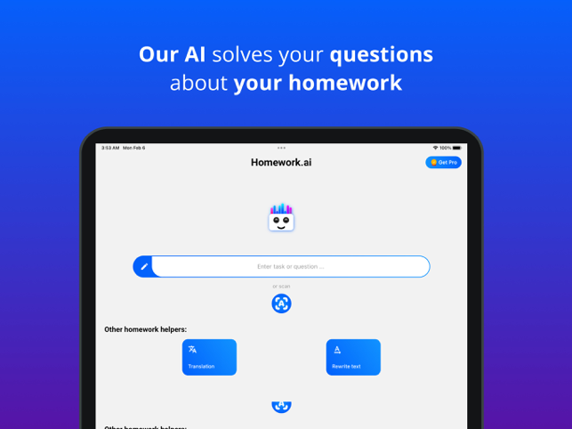 ‎Homework.ai Capture d'écran