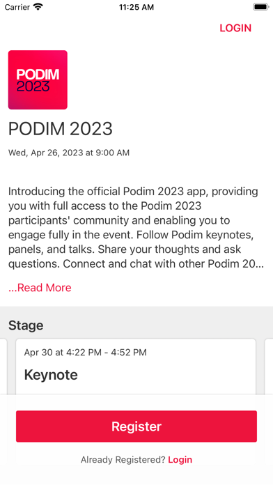 PODIM 2023 Screenshot