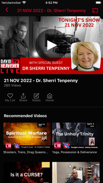 David Heavener TV Screenshot