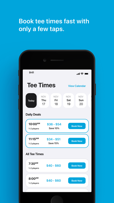 El Rio Golf Tee Times Screenshot