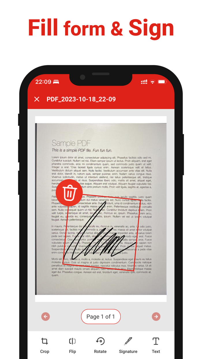 PDF Scanner - Read and Sign
