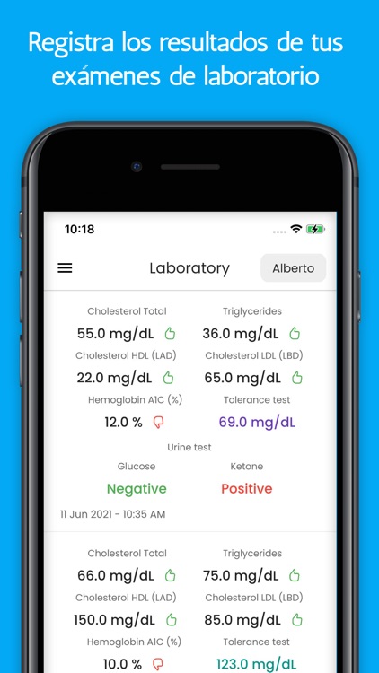 Control of blood sugar screenshot-3