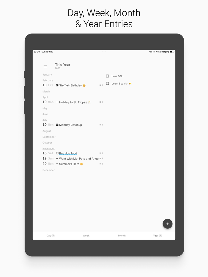 Bullet Journal and Planner