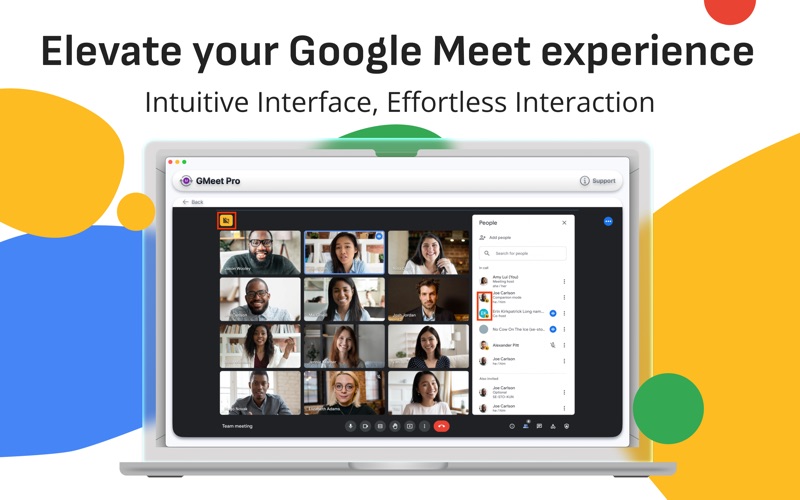 GMeet Pro for Google Meet Screenshot