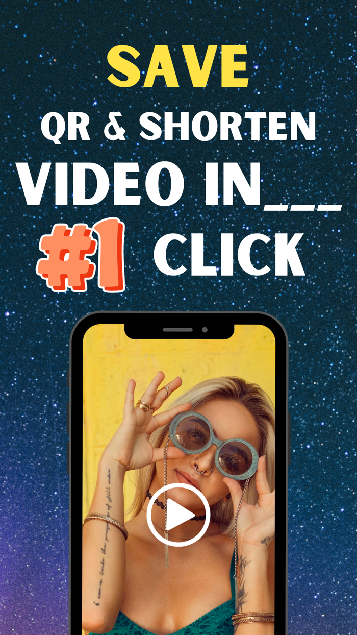 BlueSaveVideo to QR and Shorten