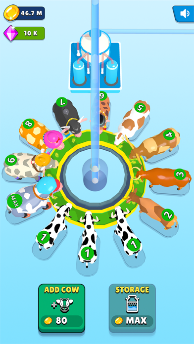 Idle Milk Factory Screenshot