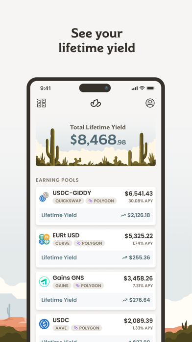 Giddy: Secure Crypto Wallet Screenshot