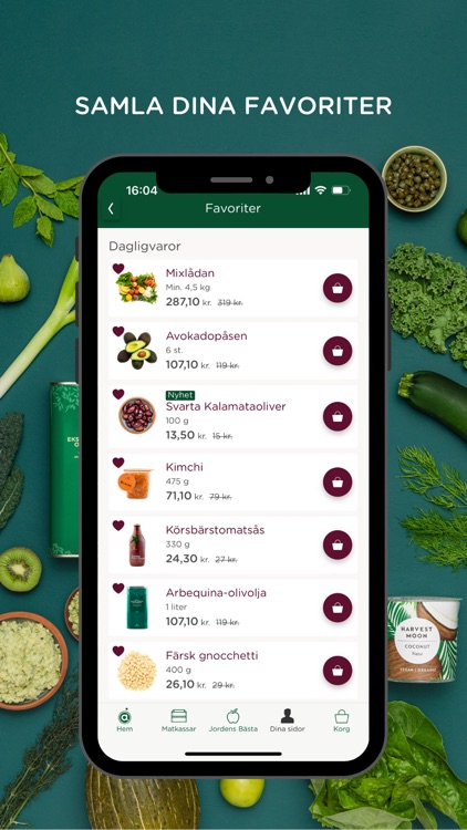 Årstiderna - Ekologisk mat