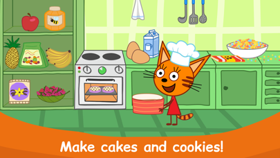 Kid-E-Cats Cooking at Kitchen! Screenshot