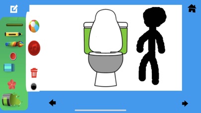 Coloring Happy toilet Screenshot