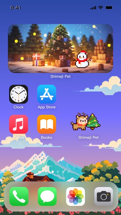 Shimeji Friends & Island Games Screenshot