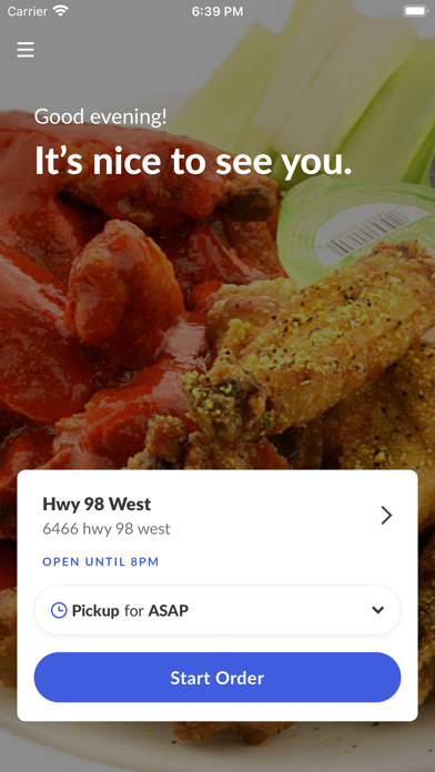 American Wings & Cafe Screenshot
