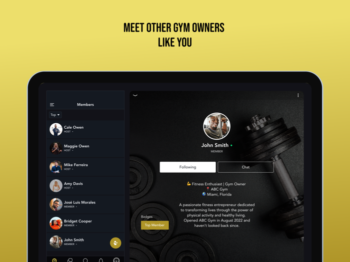 Gym Launch Network