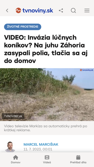 TVNOVINY Screenshot