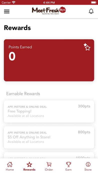 Meet Fresh Canada East Rewards Screenshot