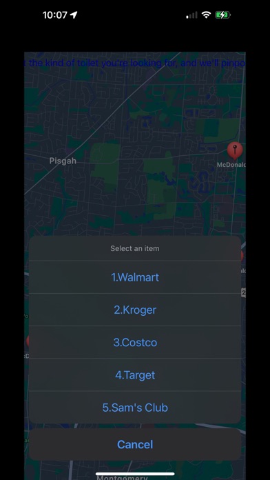 toilet-finder Screenshot