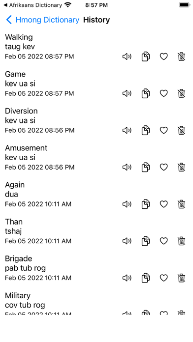 Smart Hmong Dictionary Screenshot