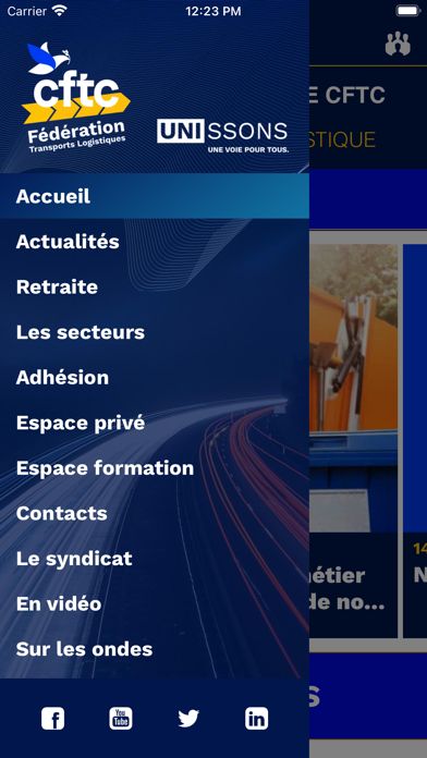 Screenshot #2 pour CFTC Transports