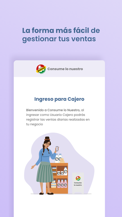 Ventas Consume lo nuestro Screenshot