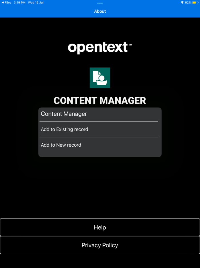 Micro Focus Content Manager