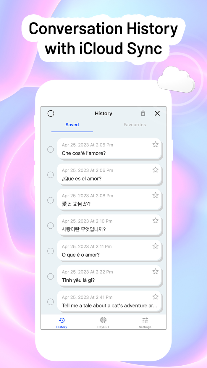 heyAI XInstant AI Voice Chat