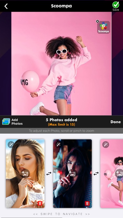 Scoompa Slideshow Maker Editor screenshot-4