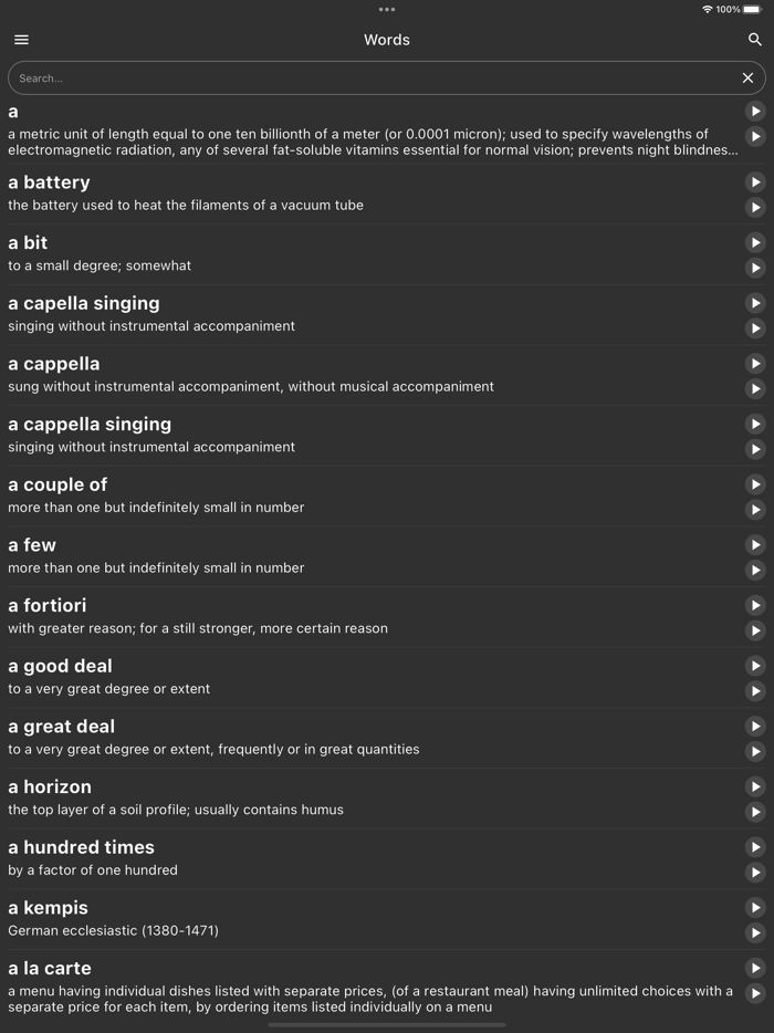 English Dictionary 2.0