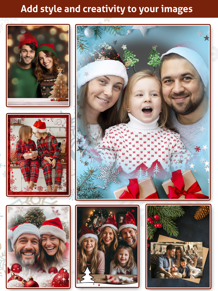 Photo Frame Editor - Xmas