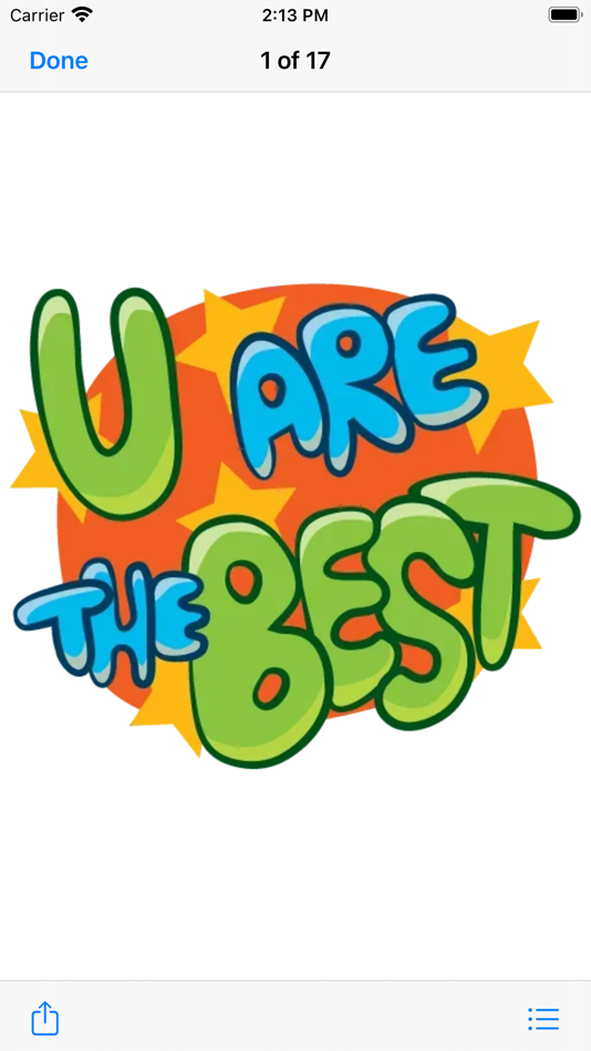 #3. Daily Chat Words Reactions (iOS) By: Hira Akram