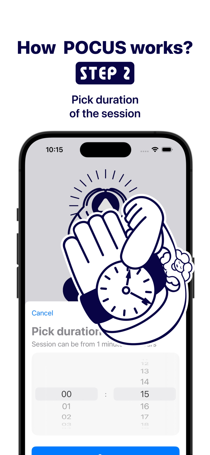 Pocus Distraction blocker app