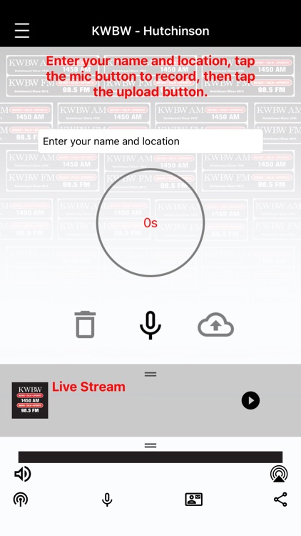 KWBW Radio,  Hutchinson, KS screenshot-3