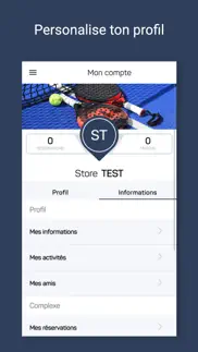 tennis club chamonix iphone screenshot 4