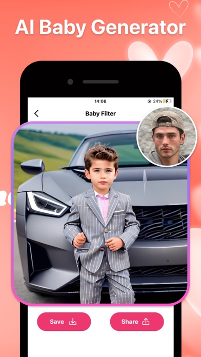AI Future Baby Face Generator Screenshot