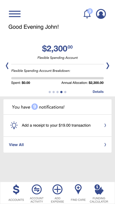 BAC My Benefits Mobile Screenshot