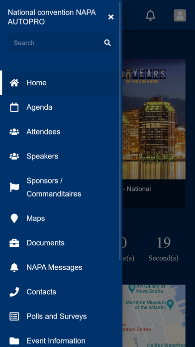 NAPA Halifax Screenshot